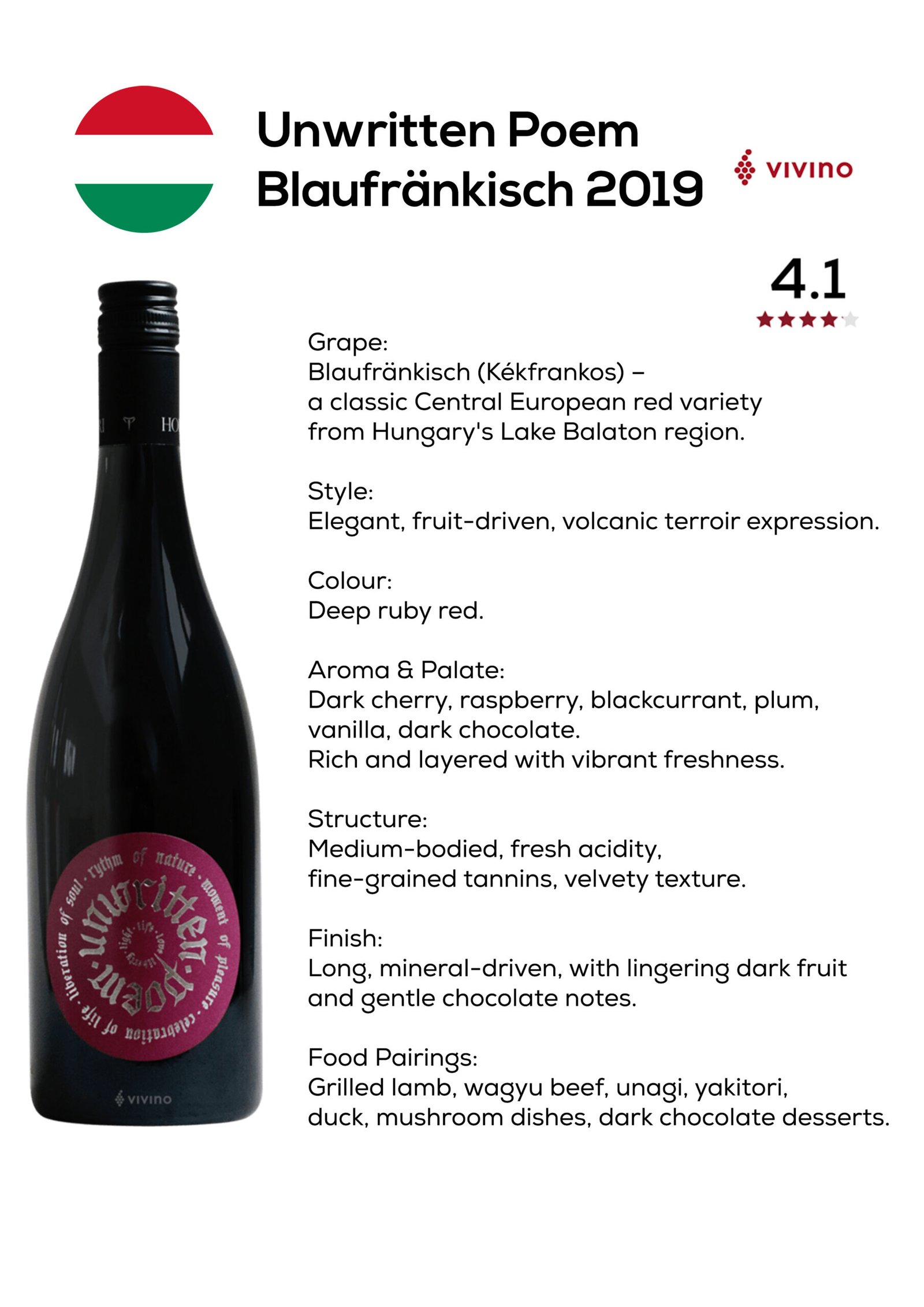 tasting profile